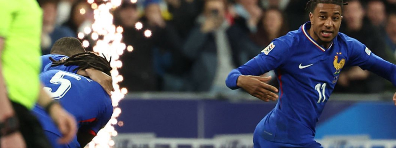France scraping into the final?