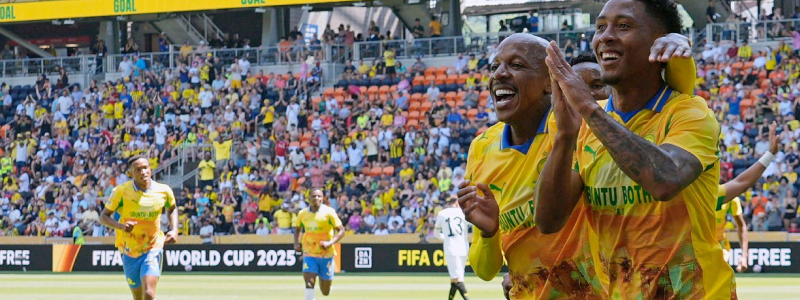 All pressure on Sundowns!