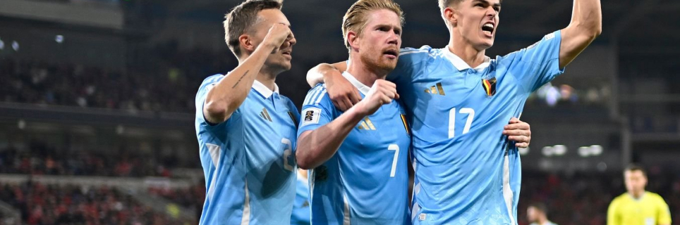 Belgium crushing Kazakhstan?