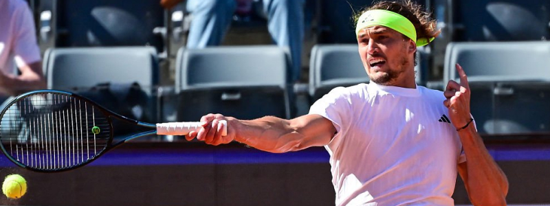 Zverev flying past Fils?