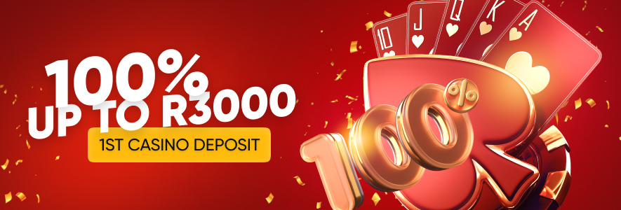 Casino First Deposit Offer up to R3000 + Free Spin